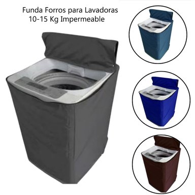 FUNDA DE LAVADORA 10-15 KG IMPERMEABLE ALEATORIO F1015 - 1