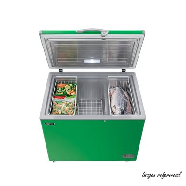 CONGELADOR CON TINA DE ACERO INOXIDABLE DE 340 LITROS TFI-3400GR VERDE - 3