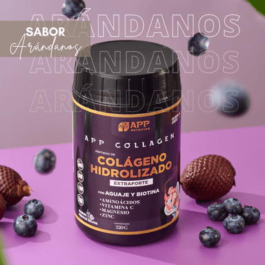 SUPLEMENTO POLVO TRIPACK COLÁGENO HIDROLIZADO PÉPTIDOS CON AGUAJE Y BIOTINA 320 G APP COLLAGEN - 3