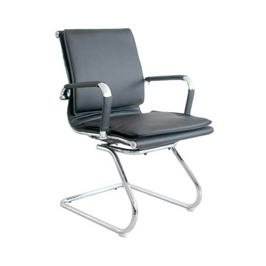 SILLA DE OFICINA INTERLOCUTORA ALEMANIA NEGRO ALTA OFIDEAS