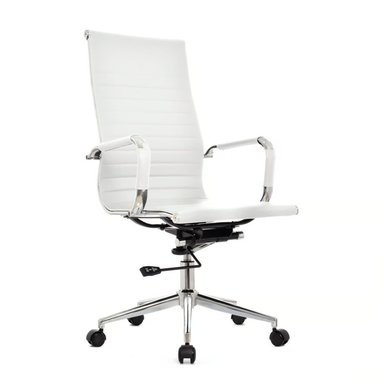 SILLA DE OFICINA BOSS PRESIDENTE BLANCO OFIDEAS