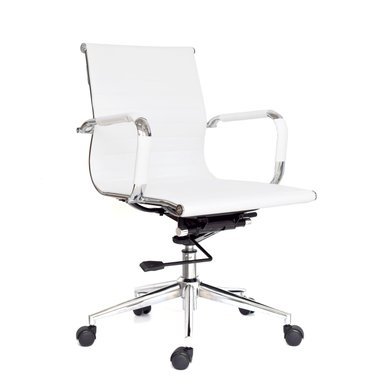 SILLA DE OFICINA BOSS GERENTE BLANCO OFIDEAS