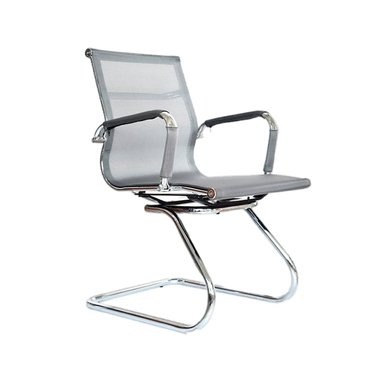 SILLA DE OFICINA FIJA INTERLOCUTORA APOLO GRIS OFIDEAS