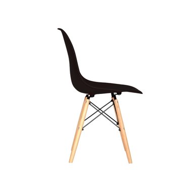 SILLA DE COMEDOR DISEÑO EAMES COLOR NEGRO OFIDEAS - 2
