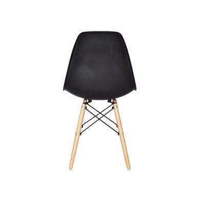 SILLA DE COMEDOR DISEÑO EAMES COLOR NEGRO OFIDEAS - 3