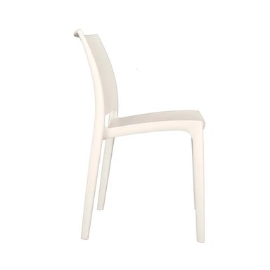SILLA DE COMEDOR DISEÑO KIRO COLOR BLANCO OFIDEAS - 2