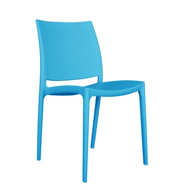 SILLA DE COMEDOR DISEÑO KIRO COLOR AZUL CLARO OFIDEAS - 1