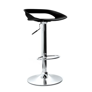 SILLA PARA BAR REGULABLE EN ALTURA TRIBECA NEGRO OFIDEAS