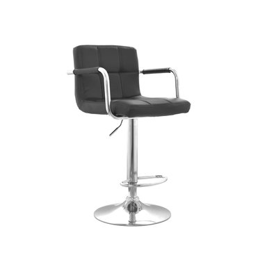 BANCO PARA BAR NILL CON BRAZOS GIRATORIO NEGRO OFIDEAS - 1