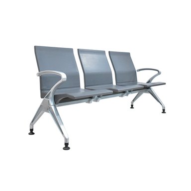BANQUETA DE ESPERA - TANDEM ZAFIRO 3 ASIENTOS COLOR GRIS OFIDEAS