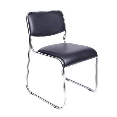 SILLA DE VISITA FIJA JUNIOR NEGRO OFIDEAS