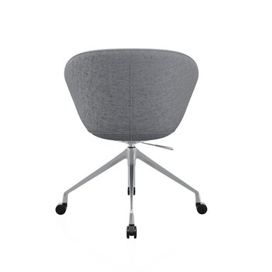POLTRONA BOW GIRATORIA COLOR GRIS OFIDEAS - 3