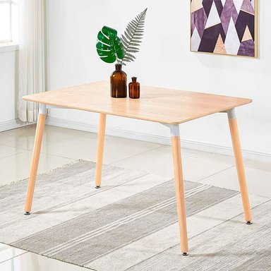 MESA DE COMEDOR 4 PERSONAS LUIGI HAYA 120X80 CM OFIDEAS - 5