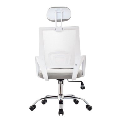 SILLA DE OFICINA GIRATORIA ATLANTIS PRESIDENTE GRIS ALTA OFIDEAS - 4