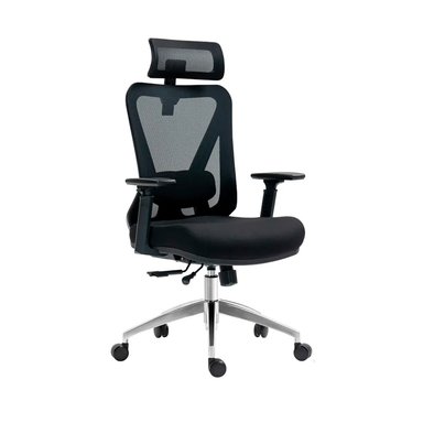SILLA DE OFICINA PRESIDENCIAL SYNCRO BRAZO 3D SMART NEGRO OFIDEAS