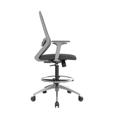 SILLA GIRATORIA GERENCIAL ICON PREMIUM MALLA GRIS OFIDEAS - 2