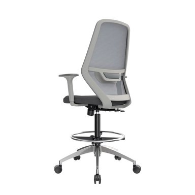 SILLA GIRATORIA GERENCIAL ICON PREMIUM MALLA GRIS OFIDEAS - 3