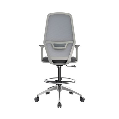 SILLA GIRATORIA GERENCIAL ICON PREMIUM MALLA GRIS OFIDEAS - 4