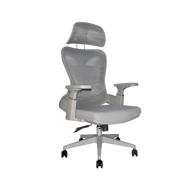SILLA DE OFICINA ERGONÓMICA BIOX PREMUM GRIS OFIDEAS