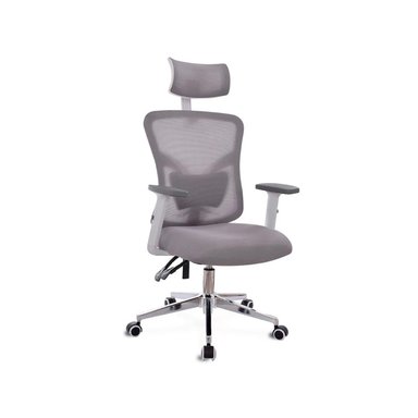 SILLA DE OFICINA ERGONÓMICA FONE ULTRA PRESIDENTE RECLINABLE GRIS OFIDEAS