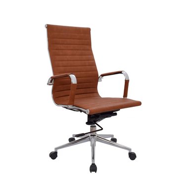 SILLA DE OFICINA ERGONÓMICA PRESIDENTE BOSS COLOR CAMEL OFIDEAS