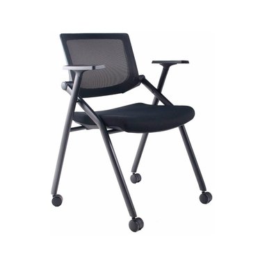 SILLA FIJA CON RUEDAS PERSONAL PASSPORT NEGRO OFIDEAS