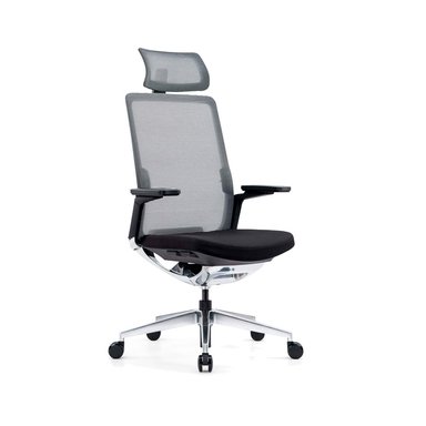 SILLA DE OFICINA PRESIDENTE DREAM PREMIUM GRIS MALLA OFIDEAS