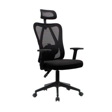 SILLA DE OFICINA ERGONÓMICA PRESIDENTE KENDO COLOR NEGRO OFIDEAS