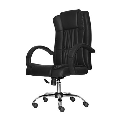 SILLA ERGONÓMICA PRESIDENTE LEXUS BE CUERO NEGRO OFIDEAS