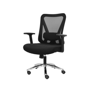SILLA DE OFICINA GERENCIAL DOLPHIN SYNCRO CROMADO OFIDEAS