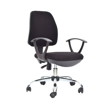 SILLA DE OFICINA ERGONÓMICA LEE SEMIRECLINABLE CROMADO OFIDEAS - 2