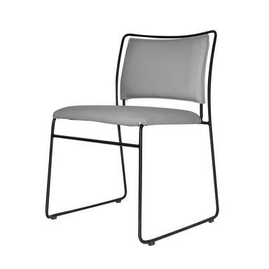 SILLA DE VISITA FIJA INTERLOCUTOR TRED GRIS OFIDEAS