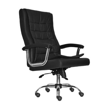 SILLA ERGONÓMICA PRESIDENTE SHINY  PRO SG CUERO NEGRO OFIDEAS