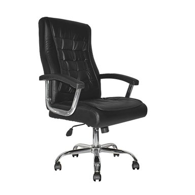 SILLA ERGONÓMICA PRESIDENTE SHINY SG NEGRO HILO DORADO OFIDEAS