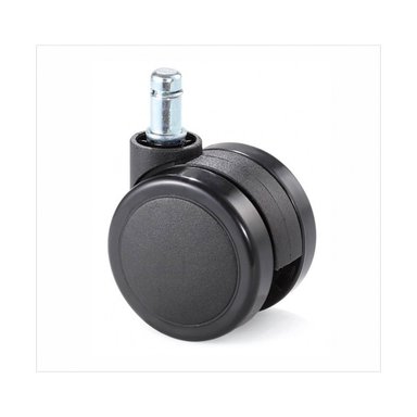 PACK 5 RUEDAS GARRUCHAS GIRATORIAS PARA SILLAS DE OFICINA GERENTE EUROPA NYLON 50 MM OFIDEAS