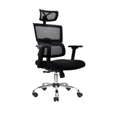 SILLA ERGONÓMICA RECLINABLE FLIP PRESIDENTE CROMADO OFIDEAS