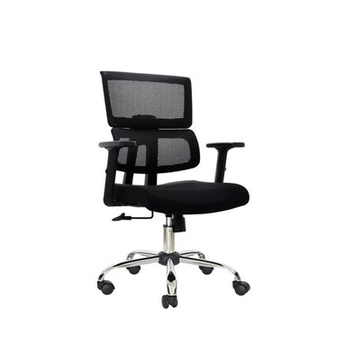 SILLA ERGONÓMICA RECLINABLE FLIP GERENTE CROMADO OFIDEAS