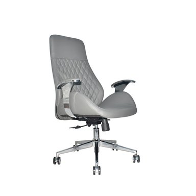 SILLA ERGONÓMICA MARK PREMIUM COLOR GRIS OFIDEAS - 1