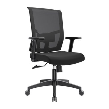 SILLA ERGONÓMICA DELPHI GERENTE NEGRO NYLON OFIDEAS