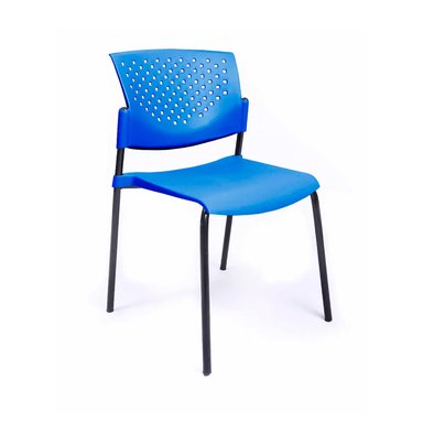 SILLA FIJA DE VISITA BUTTERFLY EN AZUL OFIDEAS