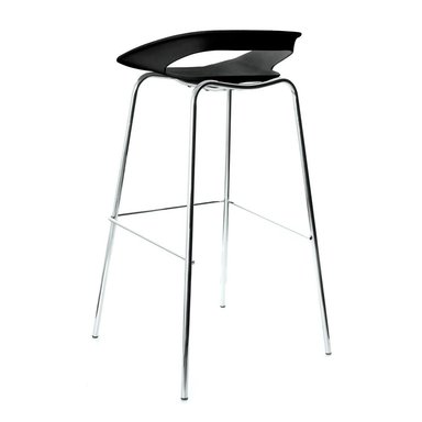 SILLA PARA BAR TRIBECA CAJERO NEGRO OFIDEAS - 3