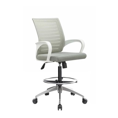 SILLA CAJERA DEX COLOR GRIS ALUMINIO ARO CROMO OFIDEAS