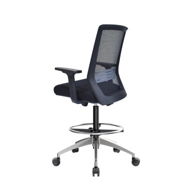 SILLA CAJERO ERGONÓMICO MUSK  NEGRO  ALUMINIO OFIDEAS - 2
