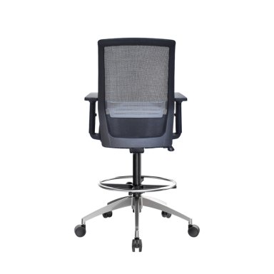 SILLA CAJERO ERGONÓMICO MUSK  NEGRO  ALUMINIO OFIDEAS - 3