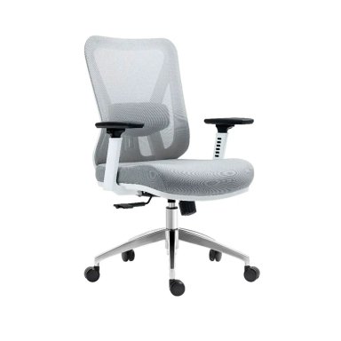 SILLA RECLINABLE SMART PREMIUM GERENTE BLANCO/GRIS OFIDEAS