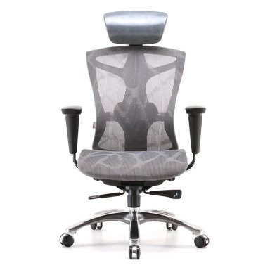 SILLA GIRATORIA ERGONÓMICA PRESIDENTE MALMO COLOR GRIS OFIDEAS