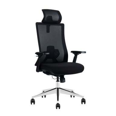 SILLA ERGONÓMICA PRESIDENTE BOSTON BRAZO 3D COLOR NEGRO OFIDEAS
