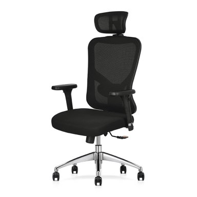SILLA GIRATORIA ERGONÓMICA PRESIDENCIAL DRIMERS COLOR NEGRO OFIDEAS