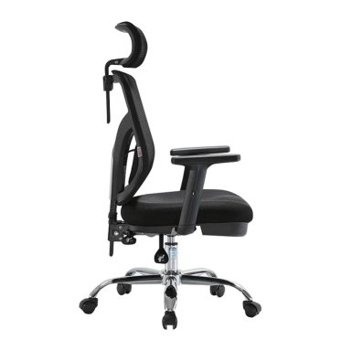 SILLA GIRATORIA ERGONÓMICA PRESIDENTE TRIM CROMADO NEGRO OFIDEAS - 2