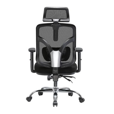 SILLA GIRATORIA ERGONÓMICA PRESIDENTE TRIM CROMADO NEGRO OFIDEAS - 3